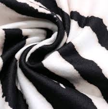 DAZY Women’s Zebra Print Off-Shoulder Slim Fit T-Shirt